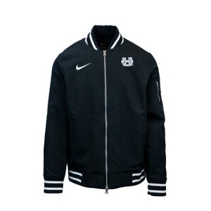 Black Nike Men's Official On-Field Apparel Bomber Jacket